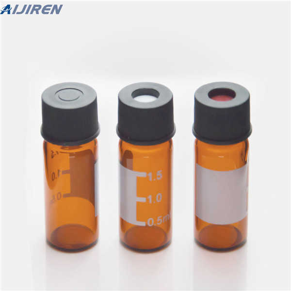 2ml vials with caps in amber for liquid autosampler manufacturer Waters